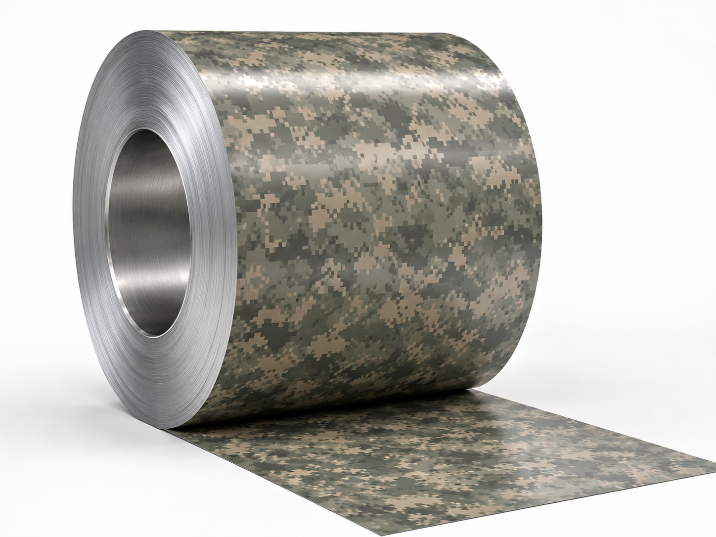 Digital camouflage PPGI camo steel panel